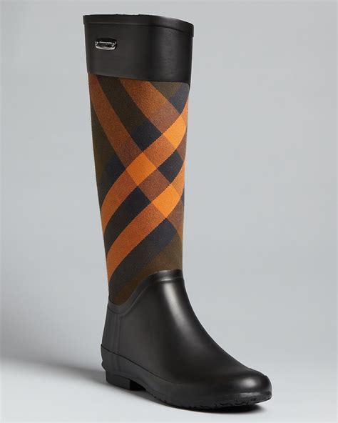 burberry welly boots|Burberry boots bloomingdale's.